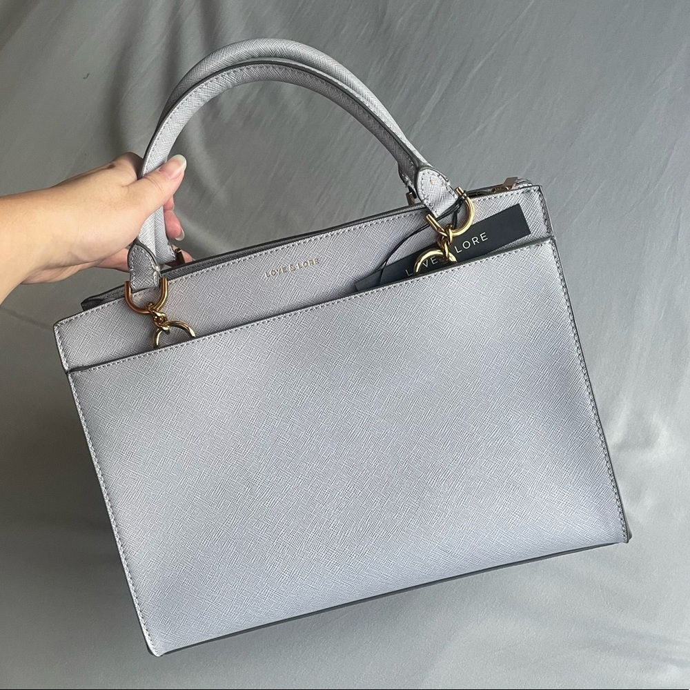 NWT Love & Lore Stella Satchel, Dusty Lilac